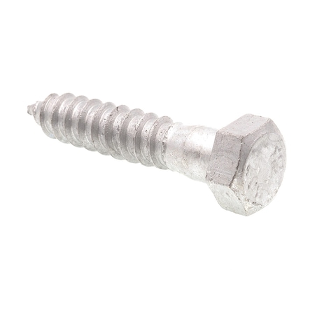 Prime-Line Hex Lag Screw 5/8in X 3in A307 Grade A Hot Dip Galvanized Steel 10PK 9057415